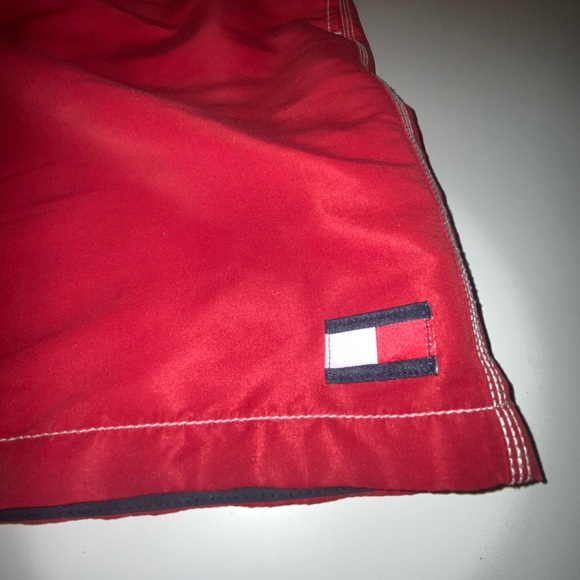 Tommy Hilfiger Swim Trunks - Red - Picture 3 of 4